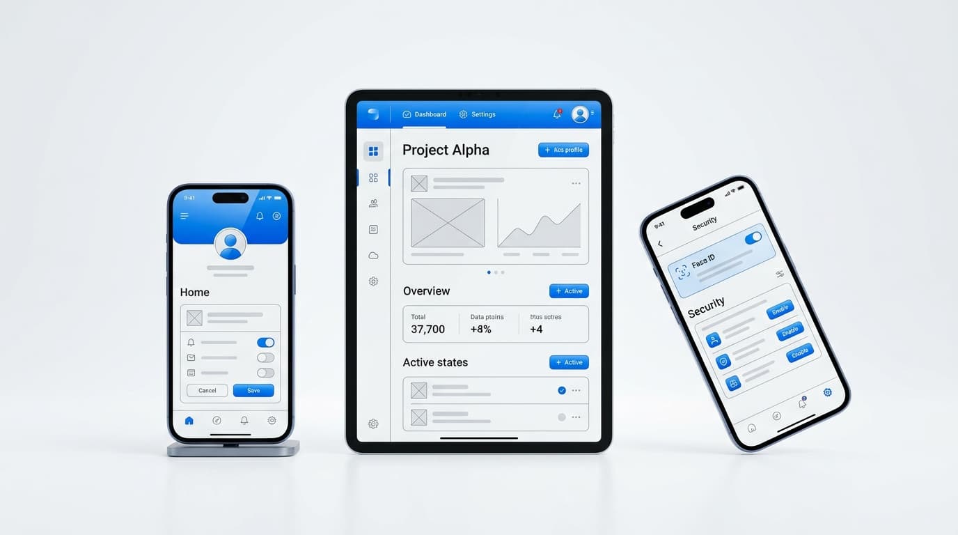 Responsive Web Experience Mockups